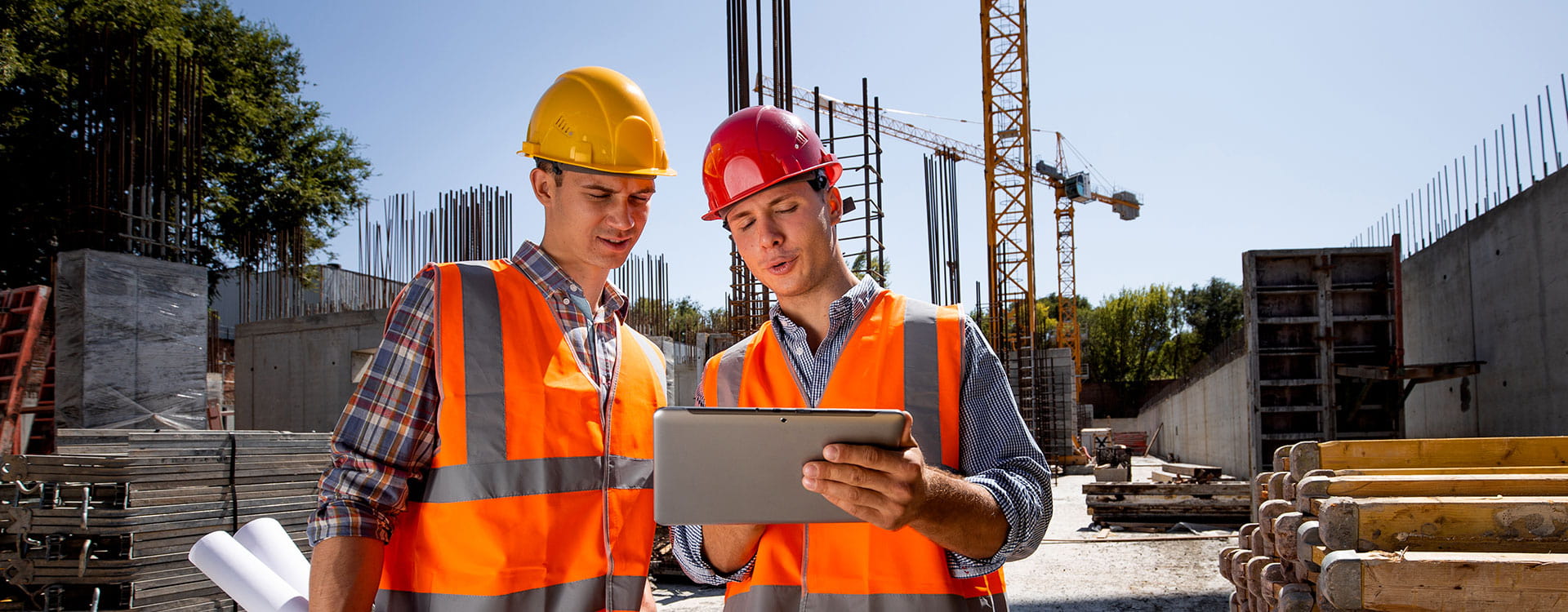 Engenheiro e Técnico na Obra